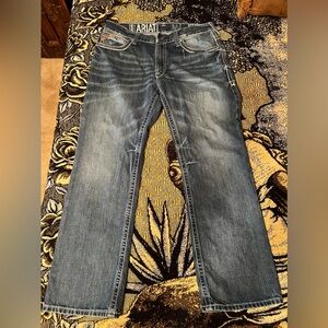 Ariat men’s M4 bootcut jeans. Size 34 x 32.
